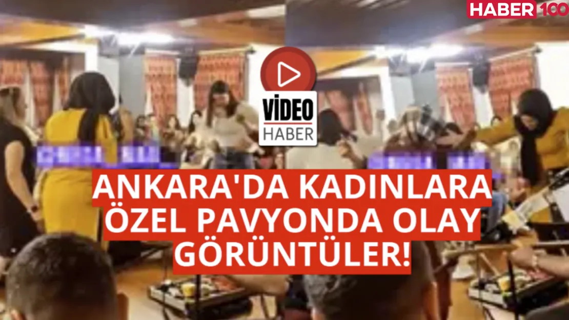 Ankara'da Sadece Kadınlara Özel Pavyo Görüntüleri Sosyal Medyayı Salladı!