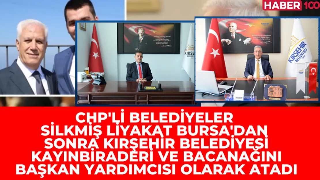 Chp'li belediyeler silkmiş liyakatı!