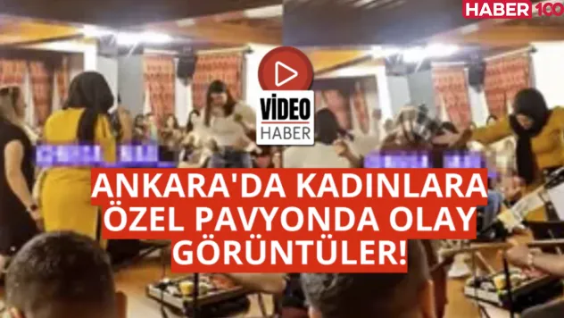 Ankara'da Sadece Kadınlara Özel Pavyo Görüntüleri Sosyal Medyayı Salladı!