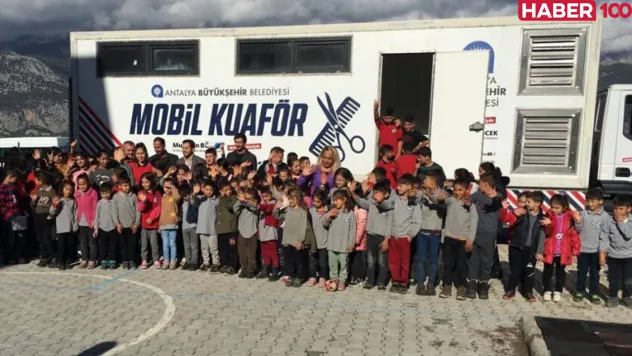 Antalya'da Sosyal Hizmet Atağı: Mobil Kuaför Tırıyla Binlerce Vatandaşa Ücretsiz Bakım!