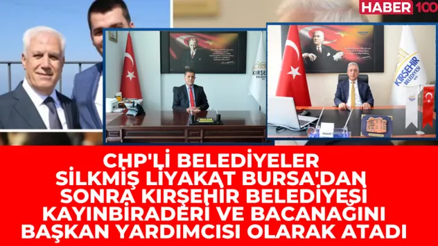 Chp'li belediyeler silkmiş liyakatı!